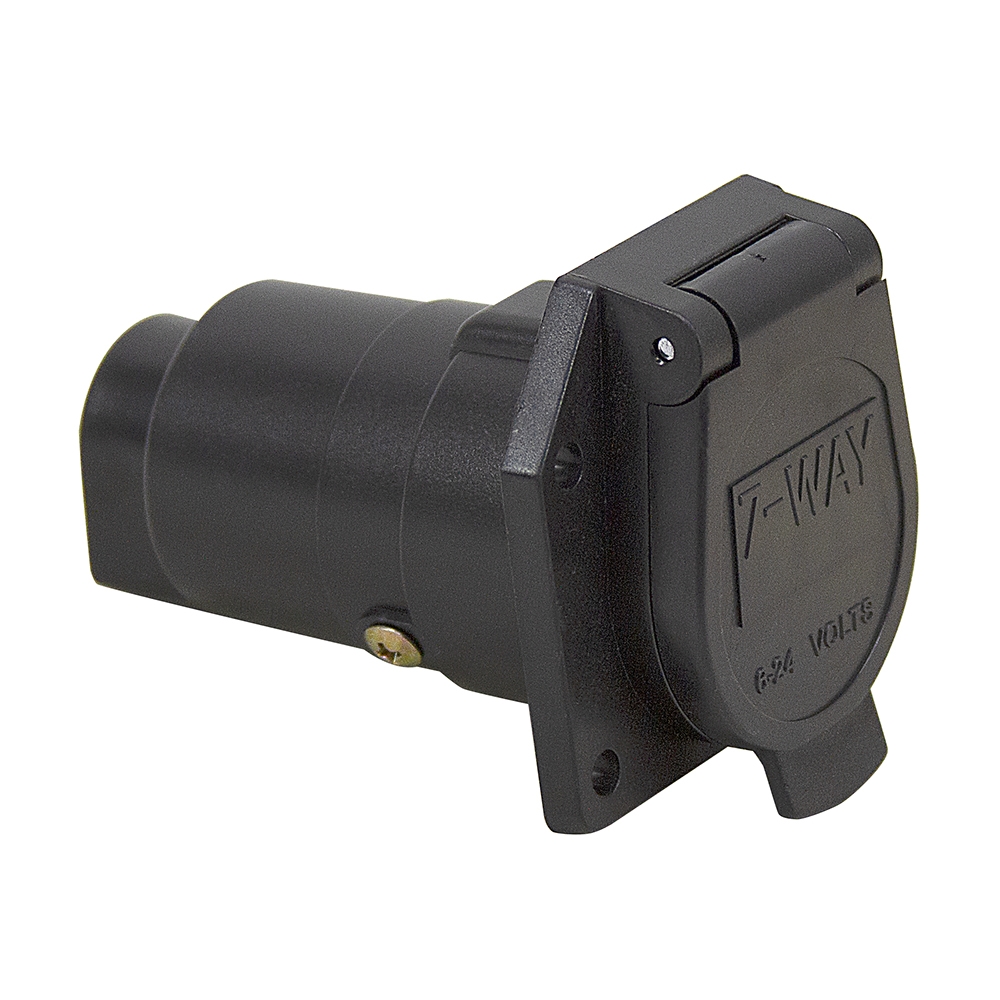 7-Way Plastic Trailer Connector - Truck Side Buyers Products